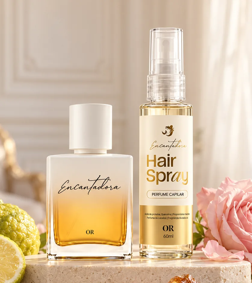 Perfume Encantadora e Hair Spray Encantadora