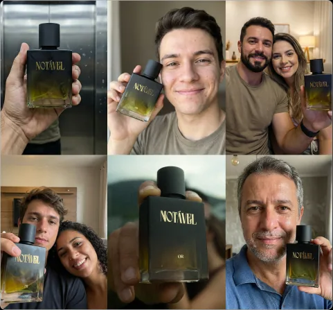 Fotos de clientes com o Notável