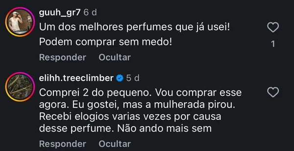 Comentário de cliente sobre o Notável