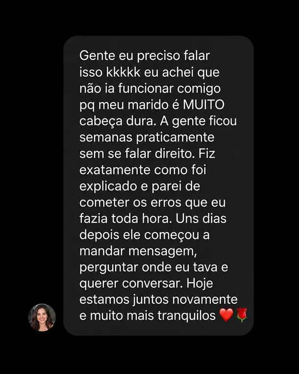 Print de mensagem de cliente sobre o Notável